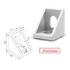 5Pcs/set Fasteners Angle Bracket 90 Degree Corner Support Bracket Durable L-Shaped Connector