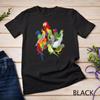 2025/Parrot Flock - Macaw, Cockatoo, African Grey, & Budgie T-Shirt Unisex T-shi Unisex T-Shirt