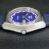 AUTOMATIC VINTAGE SEIKO 5 JAPAN MENS BLUE COLOR DIAL WATCH A701478-5 R206b-a701478