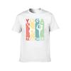 Yoga Teacher Vintage Retro TShirt t shirt for man cotton t shirt man TShirt