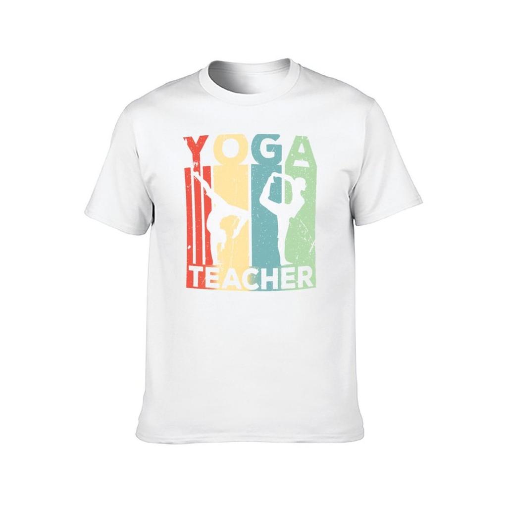 Yoga Teacher Vintage Retro TShirt t shirt for man cotton t shirt man TShirt