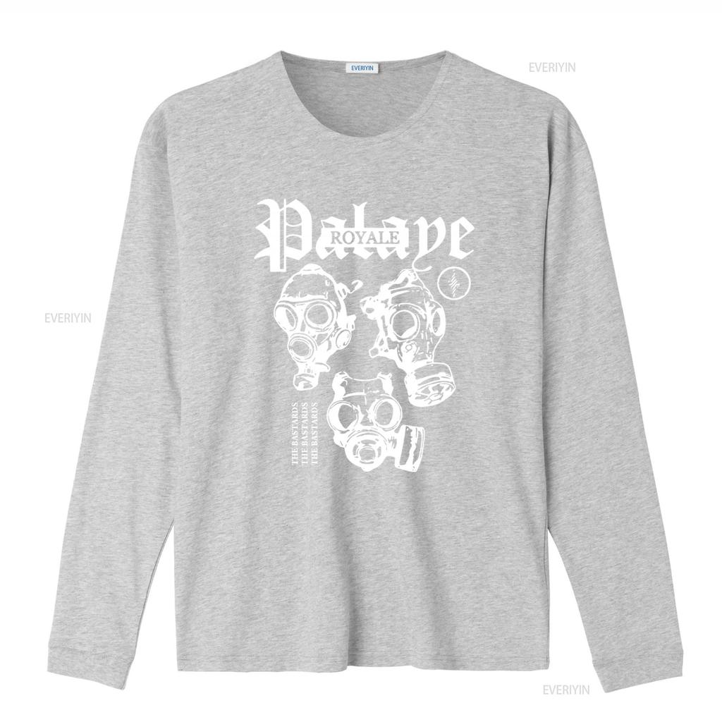 T-shirt Palaye Royale Stampa Maschera a Gas Stile Punk Rock Moda vintage Lavata Leggermente Morbida grafica streetwear moda Unisex
