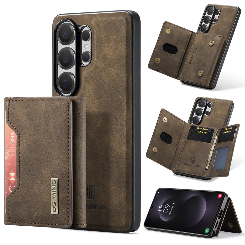 2 In 1 Detachable Wallet Magnetic Card Holder Case for Samsung Galaxy S26 Ultra S25 Plus S24 S23 FE A16 A26 A56 A55 A35 Cover