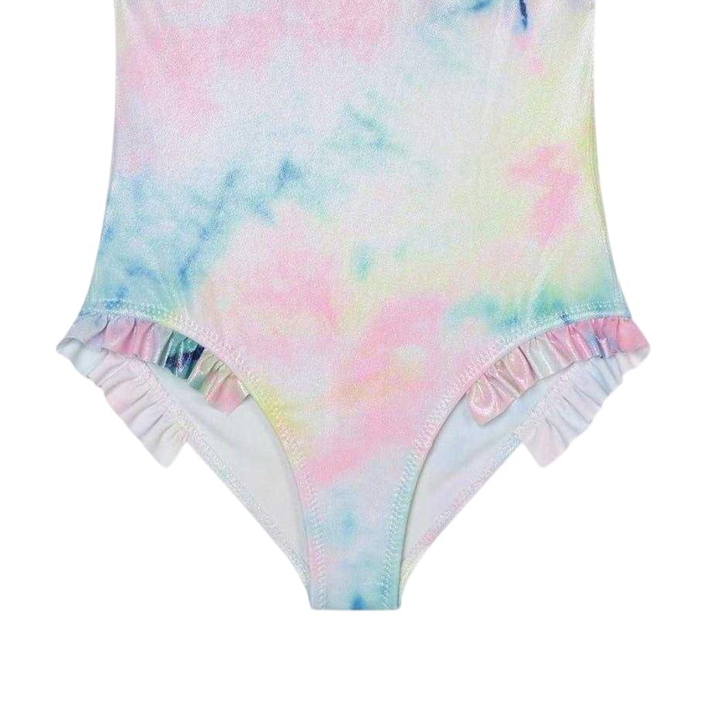 Billieblush Girls Printed One Piece Swimsuit