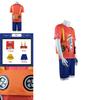 One Piece Film Red-luffy Cosplay Costume Set For Kids And Adults