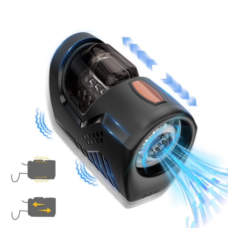 10 Vibration Space Capsule Fully Automatic Telescopic Airplane Cup Vibration Masturbator For Adult