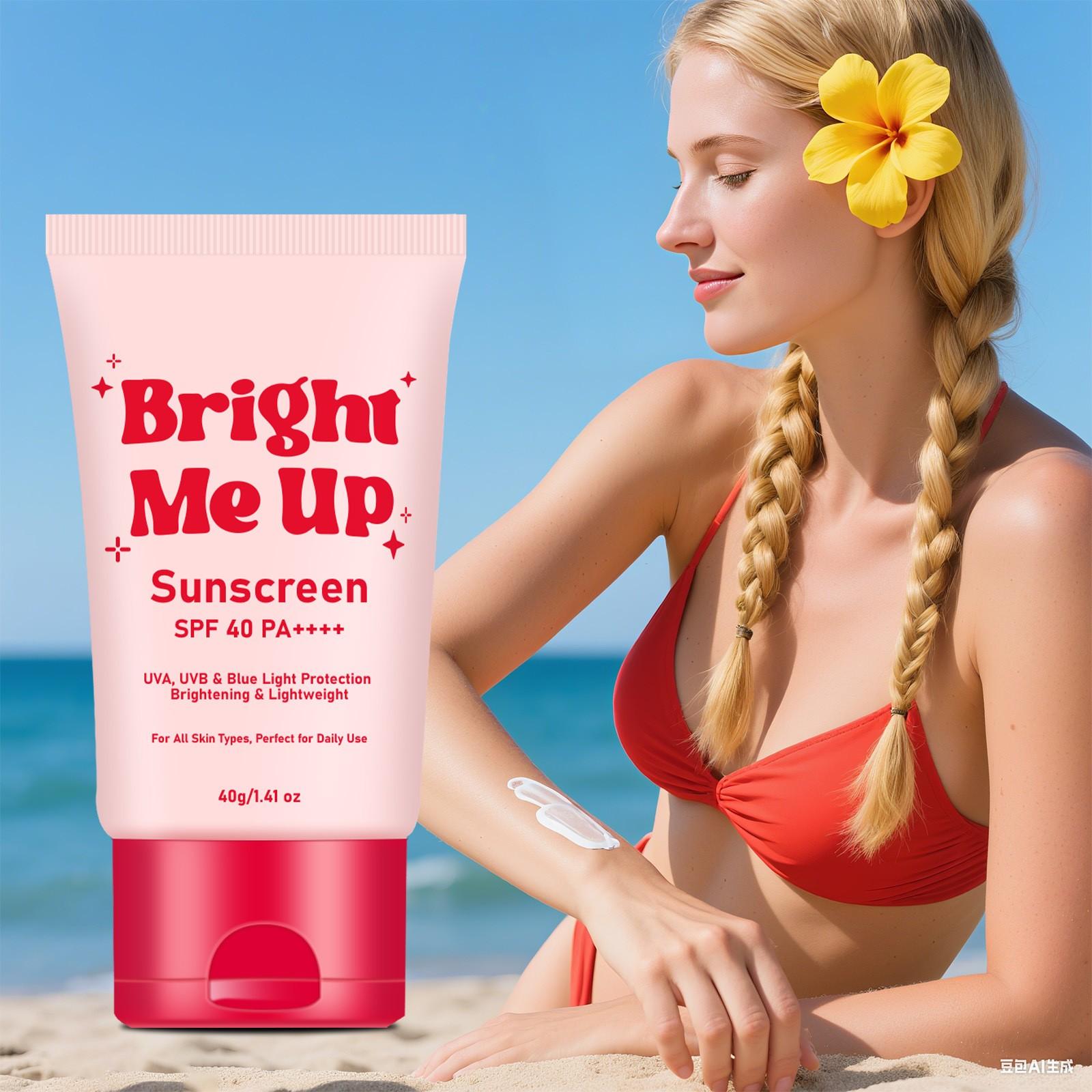 

Brightening UV Cream Waterproof And Sweat-proof Outdoor Hydrating Moisturizing Refreshing And Efficient Protective Cream One Size