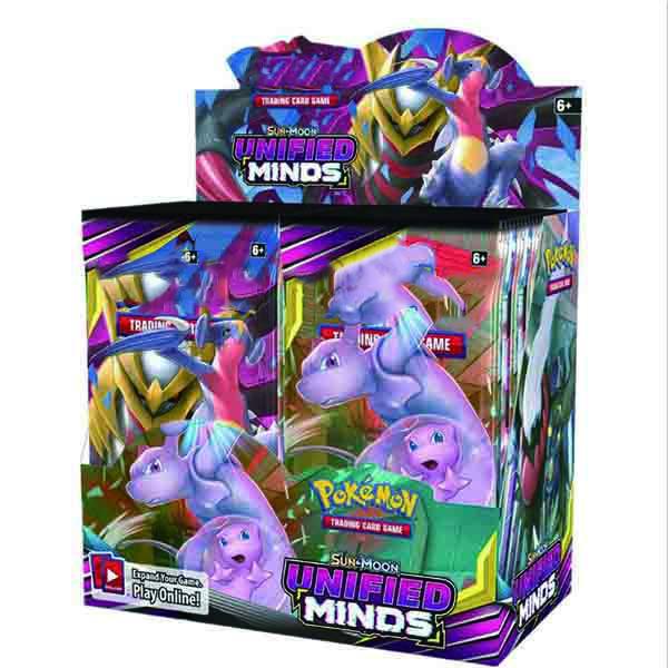 324pcs cards Sun & Moon GX Team Up Unbroken Bond Unified Minds Evolutions Booster Box Collectible Trading Cards Game