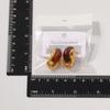 European & American Retro Stainless Steel Curved Stud Earrings - Versatile, High-End Temperament Ear Ornaments for Women