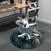 1pc Owl Fantasy Office Round Area Rug, Under Office Chairs Bedroom Living Room Home Decor, Room Deco, Available in Various Sizes