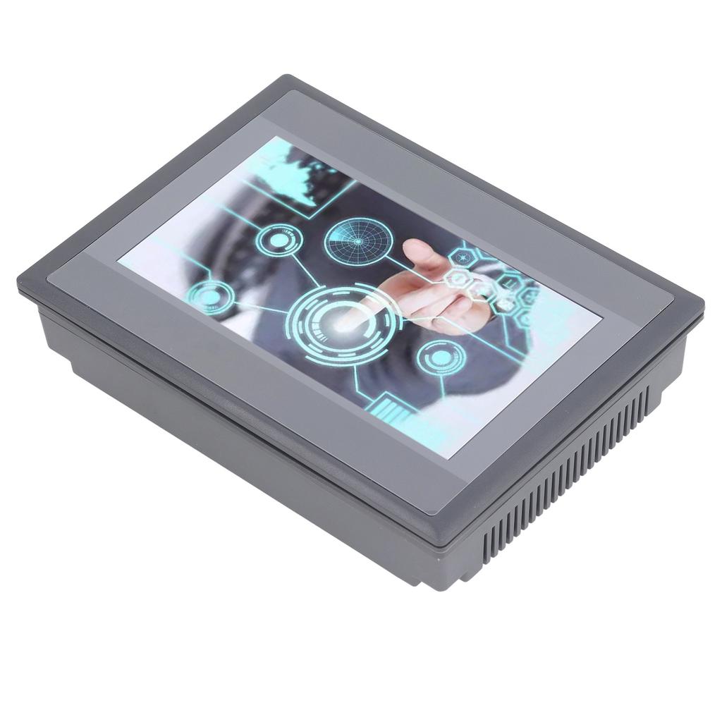 PLC Touch Screen 7 Inch TFT LCD 12 Inputs 8 Outputs Industrial HMI Display Panel for FX3U 20 40
