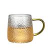 Hammered High Borosilicate Glass Mugs