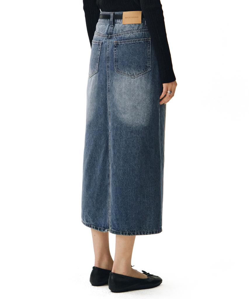 Deketeuumeon Signature Long Skirt Dcsk003Blueb