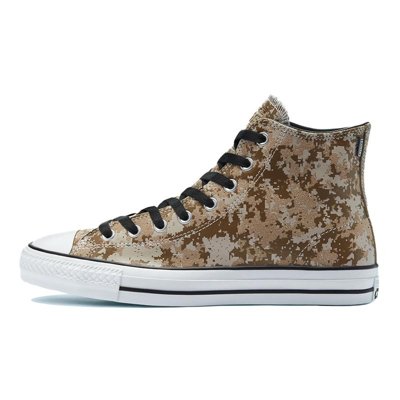 

Converse Chuck Taylor All Star Pro Comfortable Camouflage Print High-Top Espadrilles Unisex Brown 36