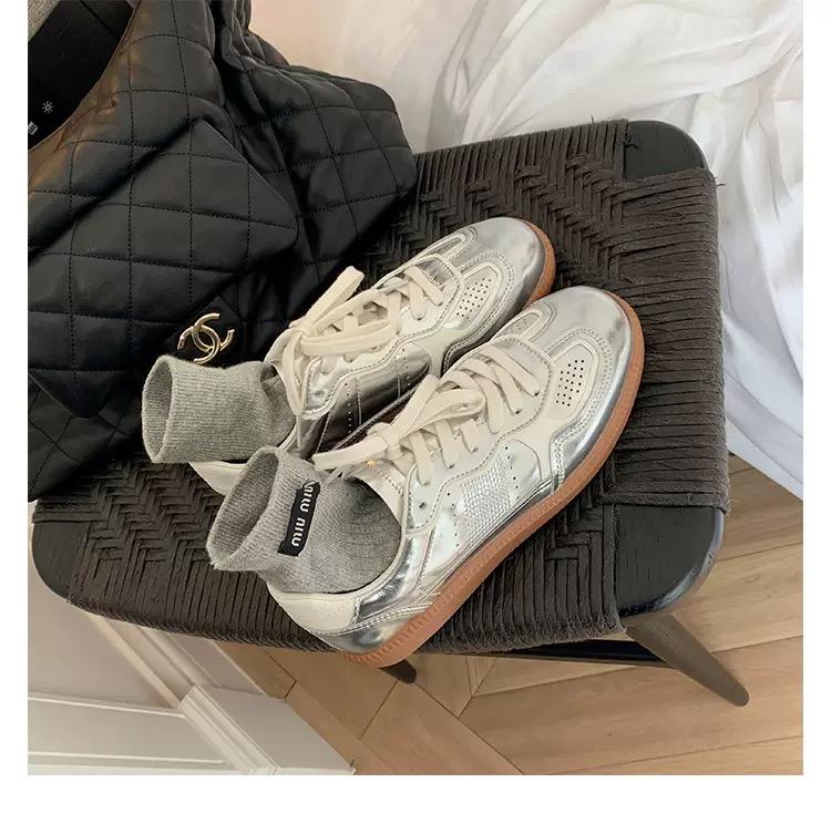 High Quality Women's Outdoor Walking Shoes New Leisure Sports Round Head Sewing Fashion Tennis Sneakers Light Running Trainers