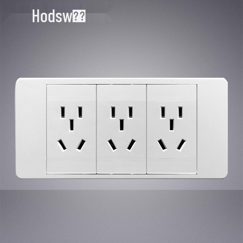 Hanton Nordic Industrial Style Concealed Socket Panel 86 for Home, Hotel, Loft, Workwear, and Homestay.