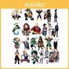 Vibrant My Boku No Hero Academia Pvc Stickers For Laptop Luggage Car Decoration