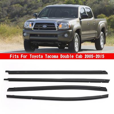 Vnější těsnění okna auta Lišta pásu pro Tacoma Double Cab 05-2015