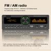 1 DIN Head Unit Audio Copy Bluetooth TF USB AUX FM AM Radio Car Locator  MP3 Player FM AM  12V USB/SD/AUX Input