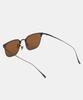 Maeteupeojeu Mp-10 Titanium Brown Sunglass Darksilver