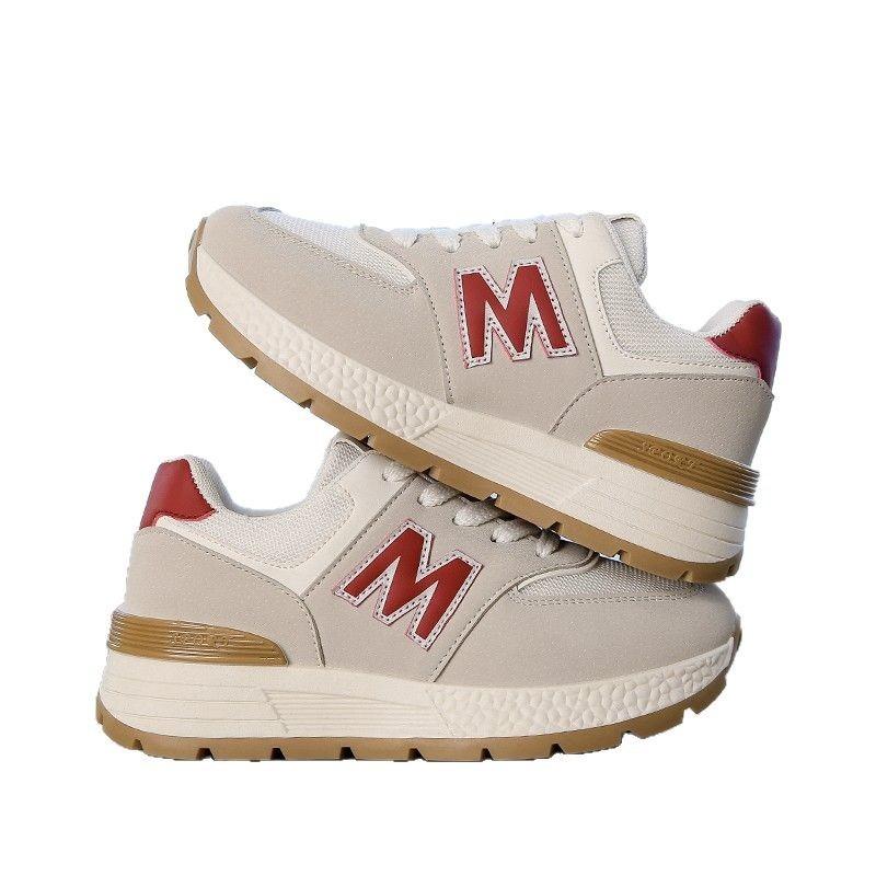 Spring Platform Fashion New Women's Running Casual Shoes Heightening Shoes Street Shot