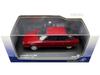 Solido model metallic scale car, red, 1/43
