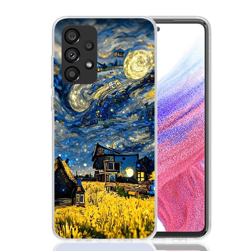 

Starry Night Van Gogh Art Phone Case For Samsung Galaxy A17 A16 A14 A15 A13 A57 A56 A54 A55 A53 A37 A36 A34 A35 A33 A26 A24 A25 Samsung A24