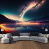 Sea Starry Sky Tapestry Wall Hanging Aurora Home Decoration Background Cloth Bedroom Living Room Dormitory Hanging Paintings