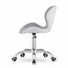 AVOLA Swivel Chair - Gray and White