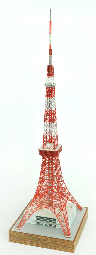 Cobaanii Mokei Kobo 1967 Tokyo Tower Paper Assembly Kit 1/1000 SP-001