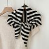 Warm Triangular Scarf Knitted Wool Scarves Korean Neck Protection Scarf  Autumn Winter