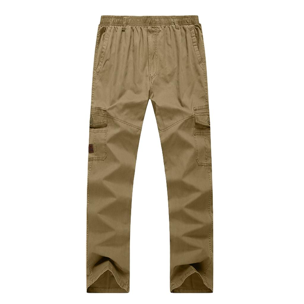 Men's Loose Casual Cargo Multi-pocket Pants