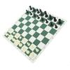 Chess Set PS Plastic for Kids Adults with PU Mat Storage Bag International Board Game