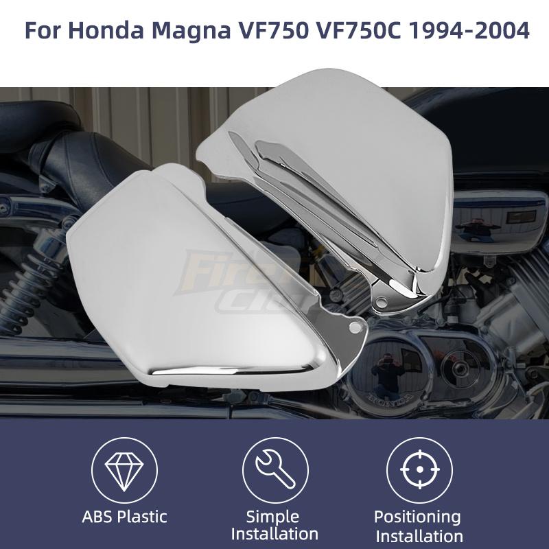 Links Rechts Seite ABS Batterie Verkleidung Abdeckung Schutz Chrom Motorrad Zubehör Für Honda Magna VF750 VF750C 1994-2004