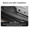 Carbon Fiber Car Door Sill Strip Universal Decorative Welcome Pedal Anti-Scratch Strip Dirt-Resistant Anti-stepping Protection Film Stickers