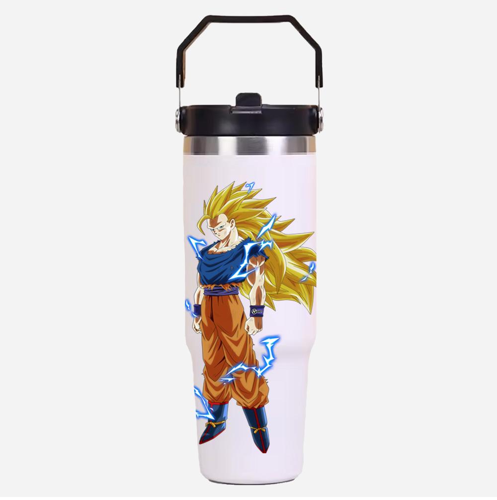 

30Oz Anime Printed Stainless Steel Vacuum Cup Hot Cold 6-12 Hours Retention Eco Friendly Bpa Largeautomotive Holder Flask Gift