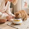 Anti-choke Dog Neck Protection Bowl 2 in 1 High Foot Bowl Cute Pet Drinking Bowl Feeding Drinking