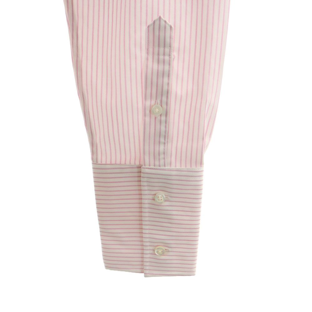 Brooks Brothers stripe Long sleeve Button down shirt 6 Pink Women Used
