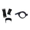 2 Pezzi Supporti per Barra Luminosa ATV UTV Fuoristrada Staffe di Montaggio in Lega di Alluminio da 3 Pollici Kit Fascette per Barra