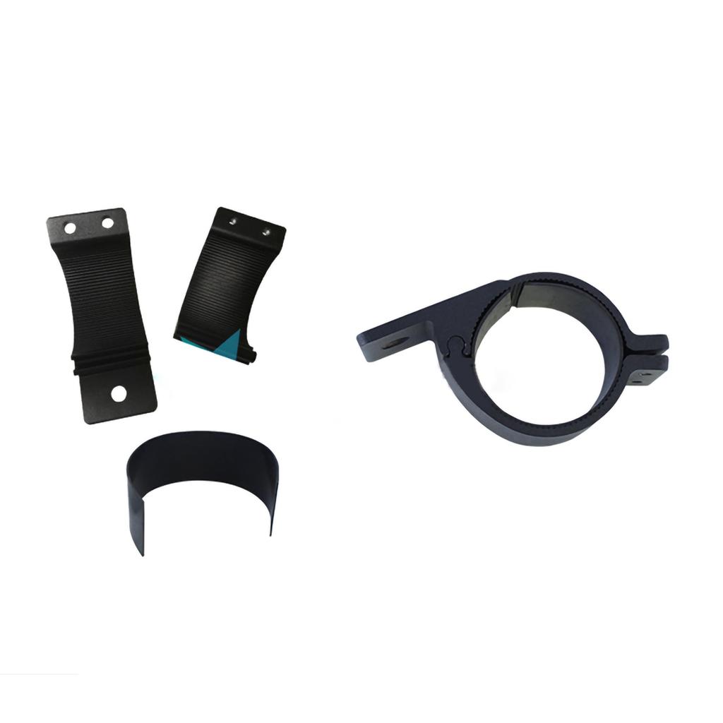2 Pezzi Supporti per Barra Luminosa ATV UTV Fuoristrada Staffe di Montaggio in Lega di Alluminio da 3 Pollici Kit Fascette per Barra