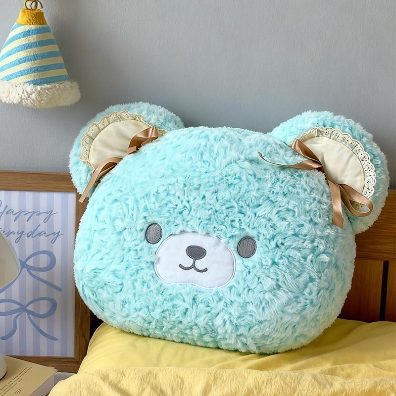40Cm Animation Rilakkuma Hug Pillow Plush Plaything Room Sofa Decoration Lumbar Support Seat Cushion Sleep Companion Doll Christmas Present