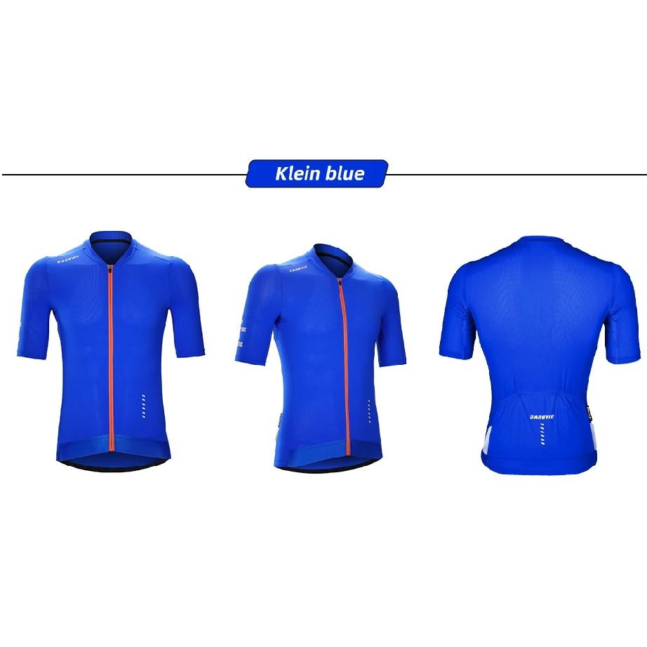 DAREVIE Cycling Jersey Cool And Refreshing Anti UV PRO Level Men's Cycling Shirt Moisture Wicking Non Slip Cycling Jersey Man