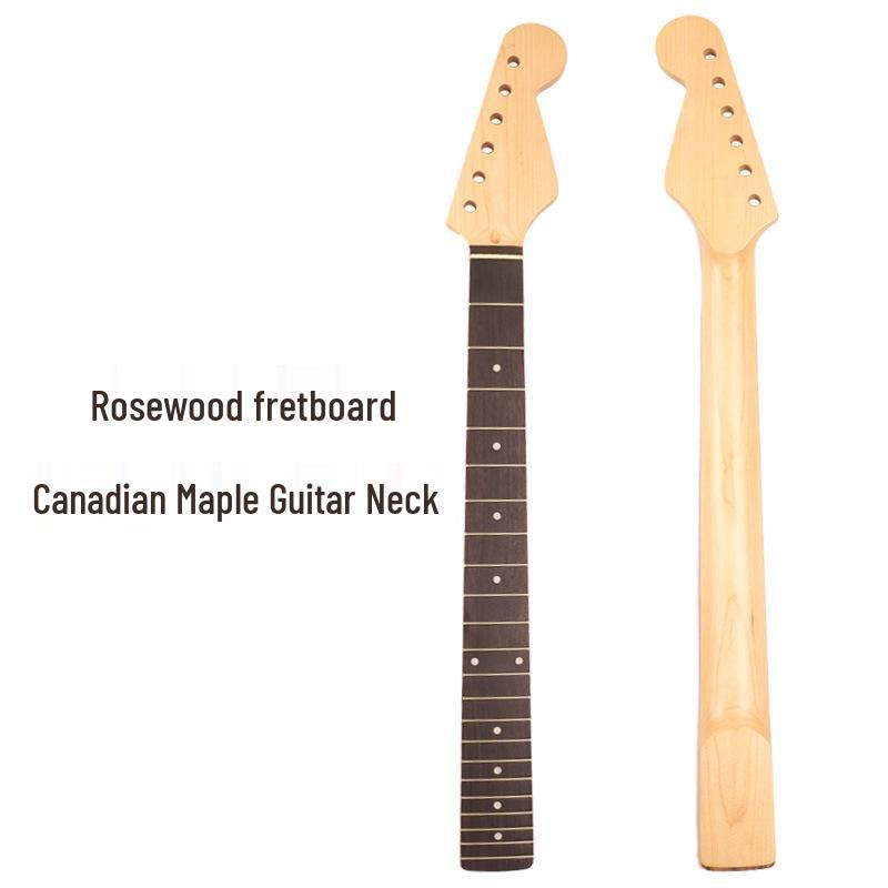 22-Fret ST Electric Guitar Neck with Rosewood Fingerboard, Matte Finish