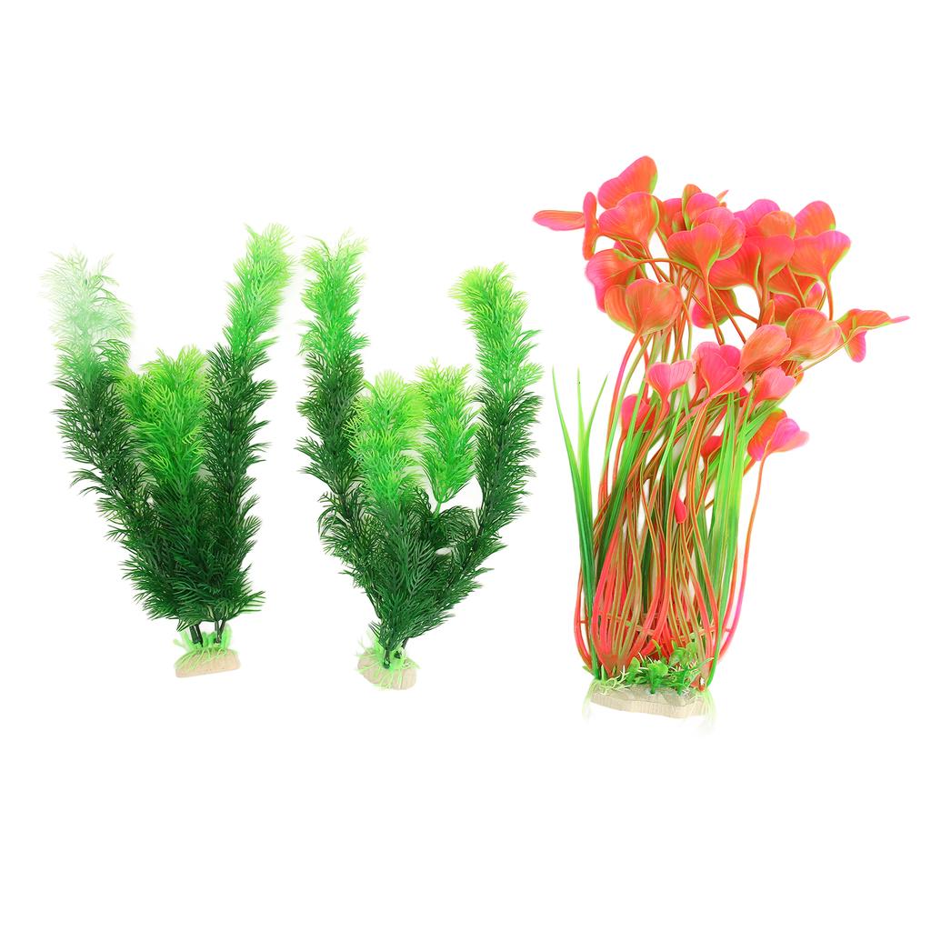 Aquarium Plants Decoration Artificial Lifelike Beautiful Fish Tank Plants Ornament for Underwater