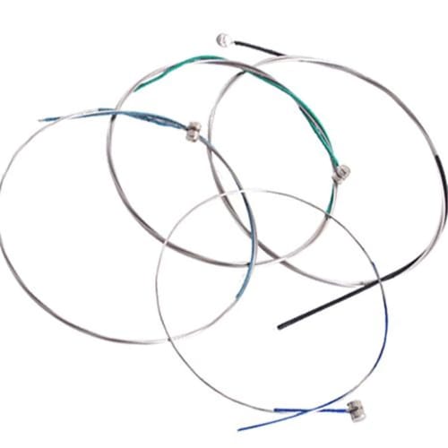 Two Full Sets of E, A, D, and G Strings for 4/4 Violins, Stainless Steel Replacement Strings, Compatible with Violins, Long-Lasting Replacement Parts