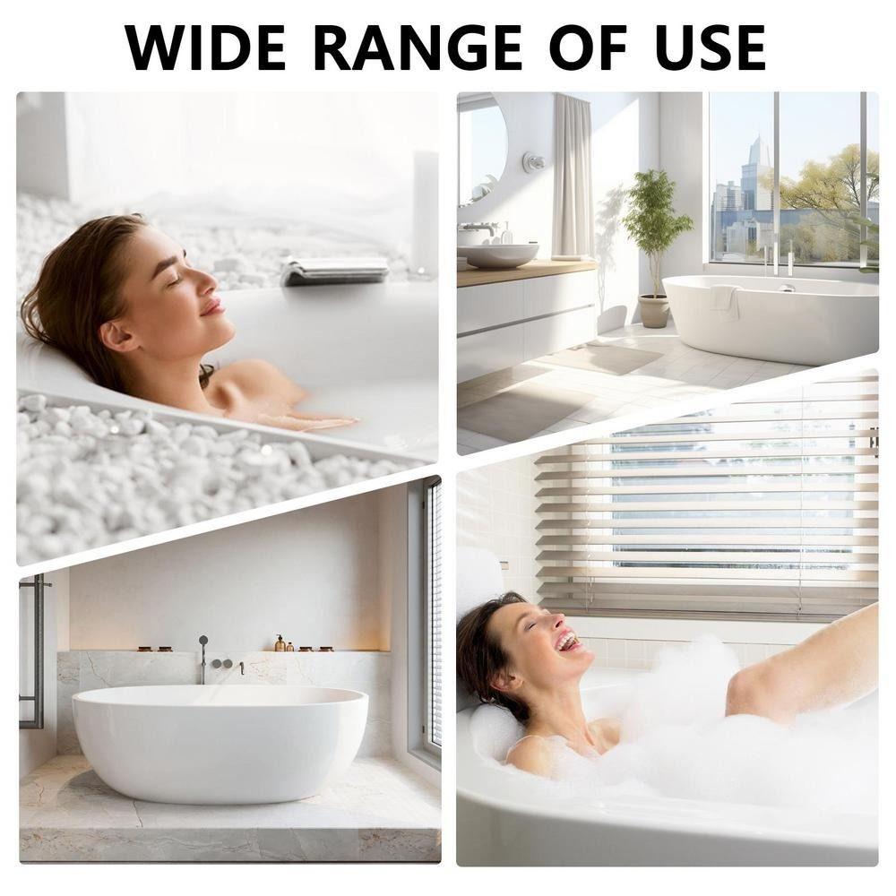 8 Suction Cups Sponge Bathtub Pillow Pressure-Resistant Bath Pillow PVC Foam Pillow  Home Decor