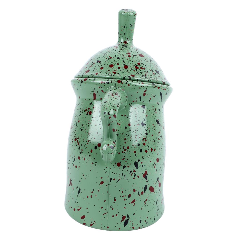 Canister with Attitude Multipurpose Unique Interesting PVC Cute Cafe Jar with Lid for Home Kitchen