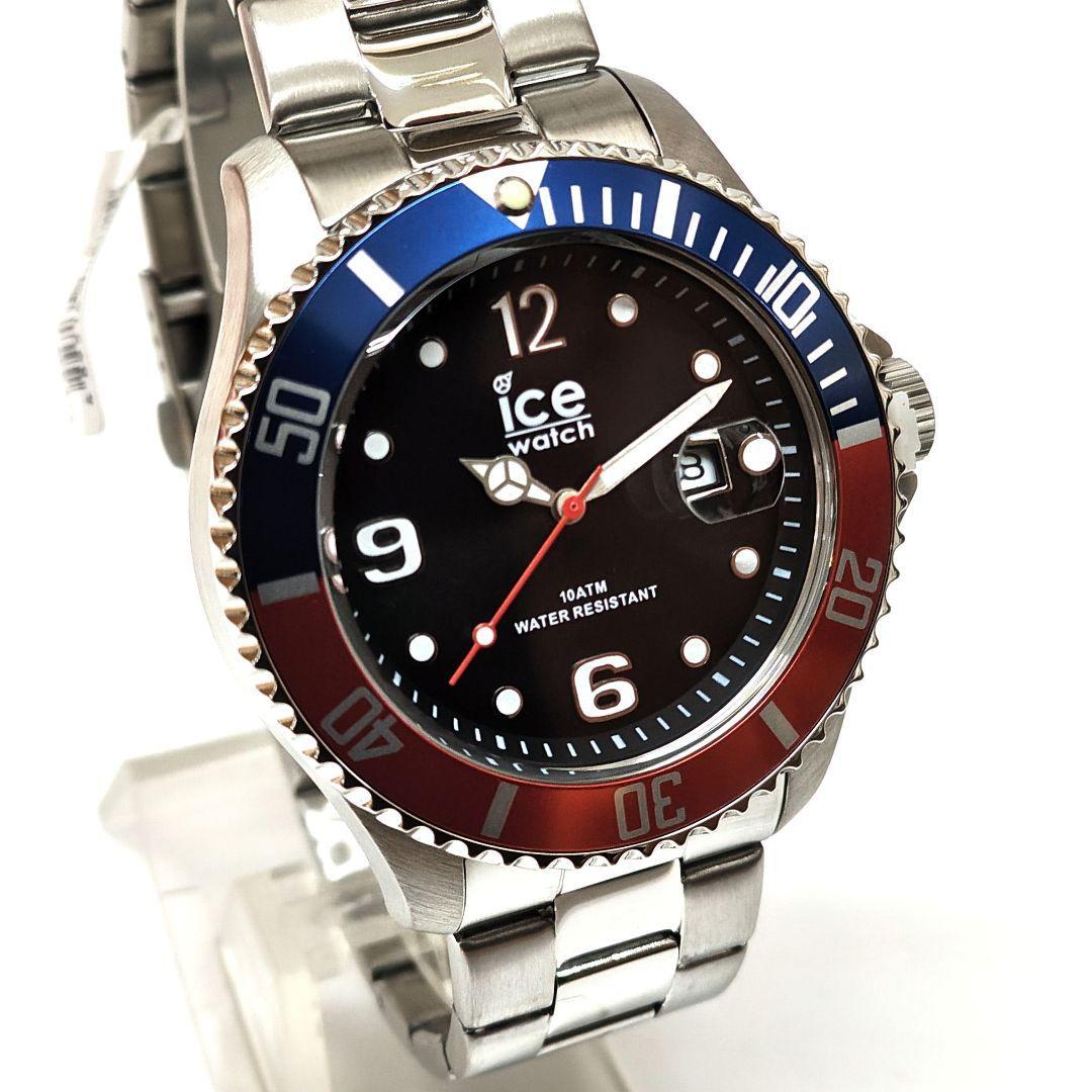 Used New Ice-Watch Watch Pepsi Color Rare Item Super Rare