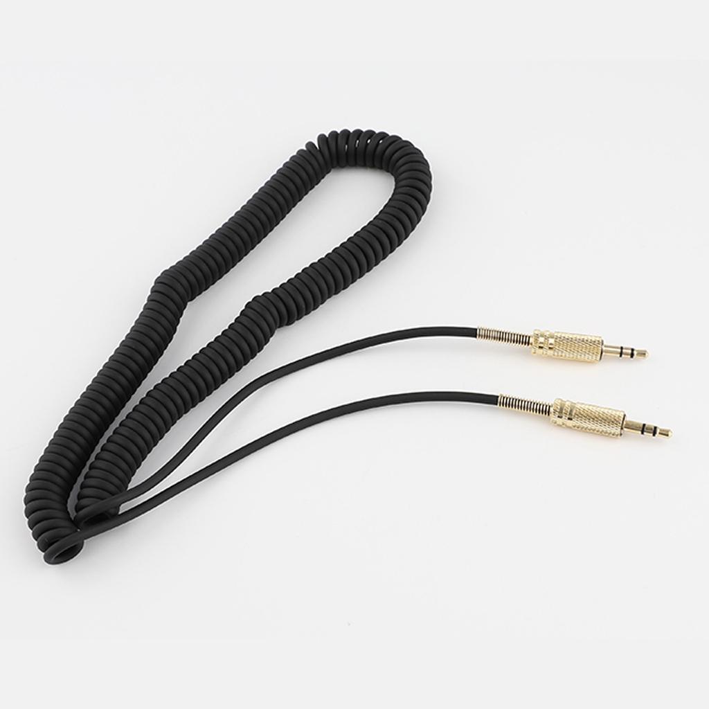 2.6M Cable Replacement Headphone Audio Cable Extension Noise Cancelling Convenient for Woburn Kilburn II Speaker Male