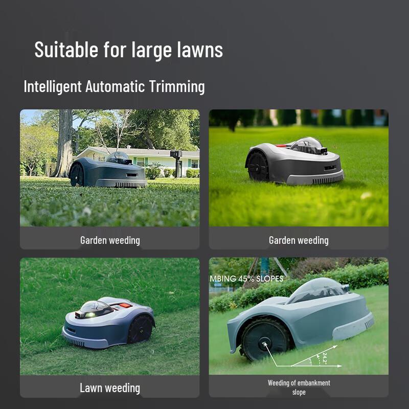 KAZZ Smart Robotic Lawn Mower N1000 CN Plug (adapter Included)